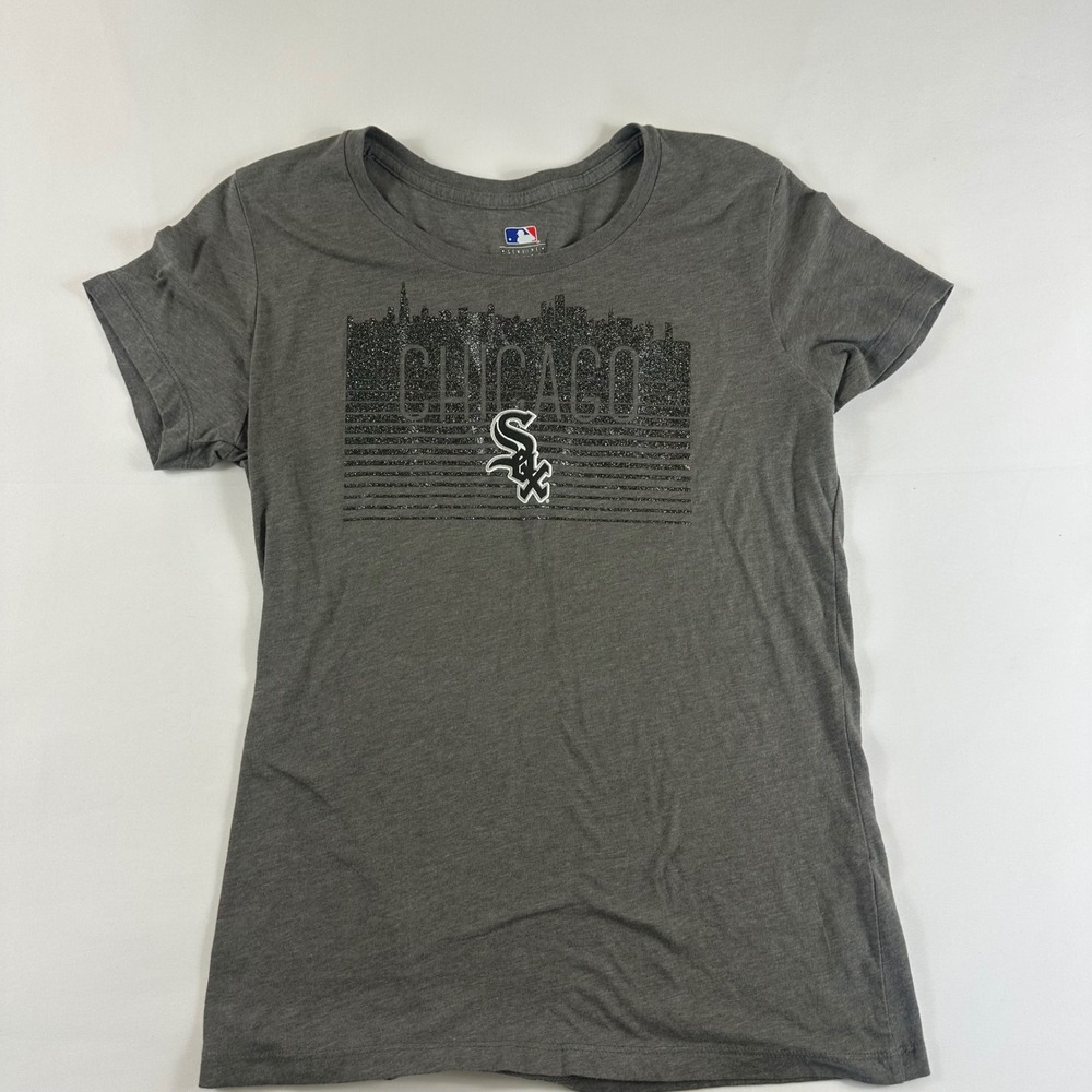 Chicago White Sox MLB Genuine Merchandise Kids Large T‎ Shirt Gray